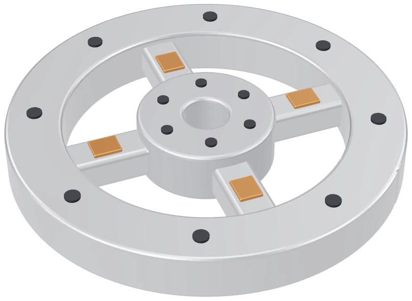 A joint torque sensor (placeholder render)